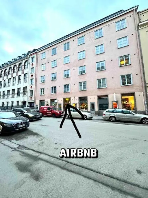 Central Of Helsinki, Punavuori, Kamppi Apartment